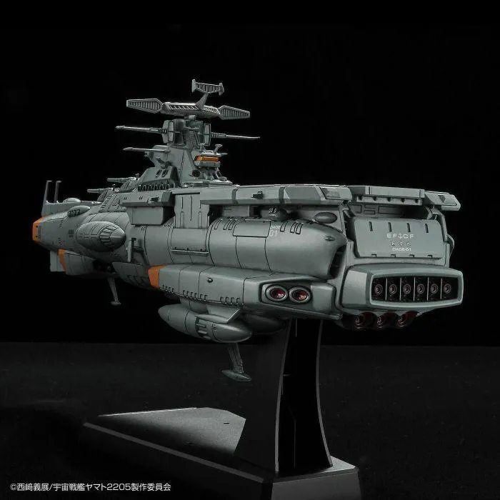 YAMATO STAR BLAZERS 2205 - 1/1000 Earth Defense Force Dreadnought Upgraded Supply Mother Ship Asuka Model Kit