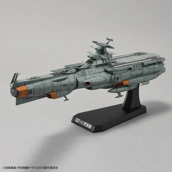 YAMATO STAR BLAZERS 2205 - 1/1000 Earth Defense Force Dreadnought Upgraded Supply Mother Ship Asuka Model Kit