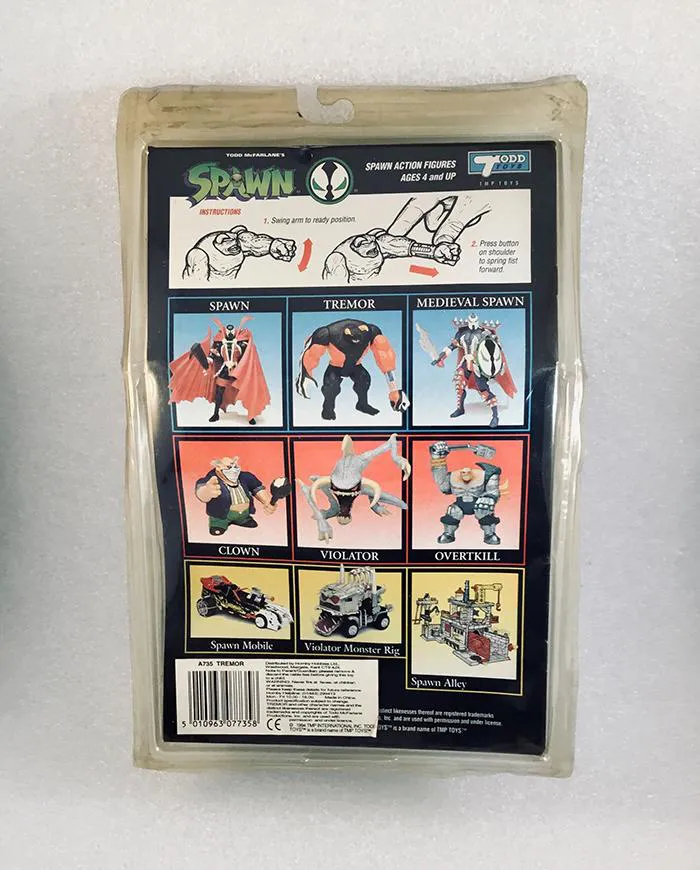 SPAWN - Tremor Special Edition Comic Book Action Figure