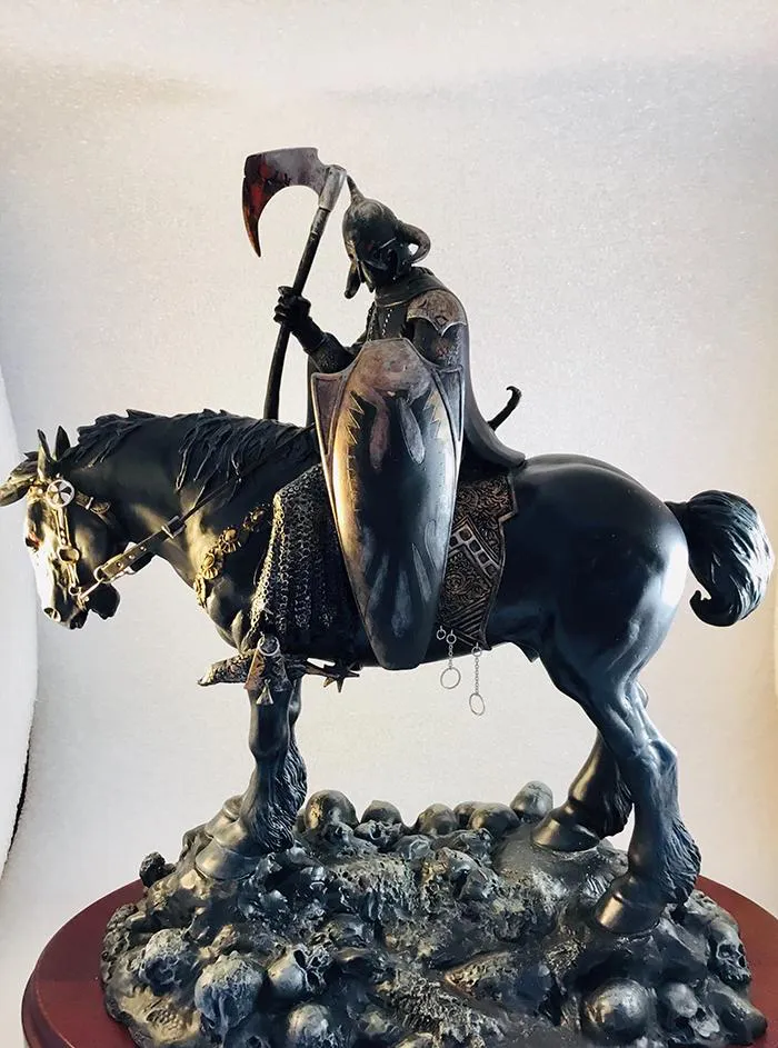 FRANK FRAZETTA - Death Dealer Full Size Ver. Polystone Statue