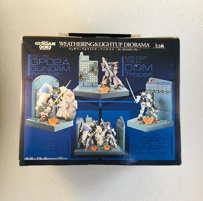 GUNDAM - Mobile Suit Gundam 0083 - Weathering & Lightup Diorama - RX-78 GP01 Zephyranthes