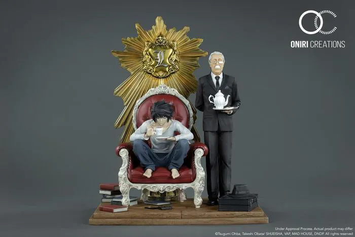 DEATH NOTE - L & Watari 1/6 Diorama Statue