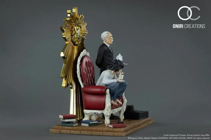 DEATH NOTE - L & Watari 1/6 Diorama Statue