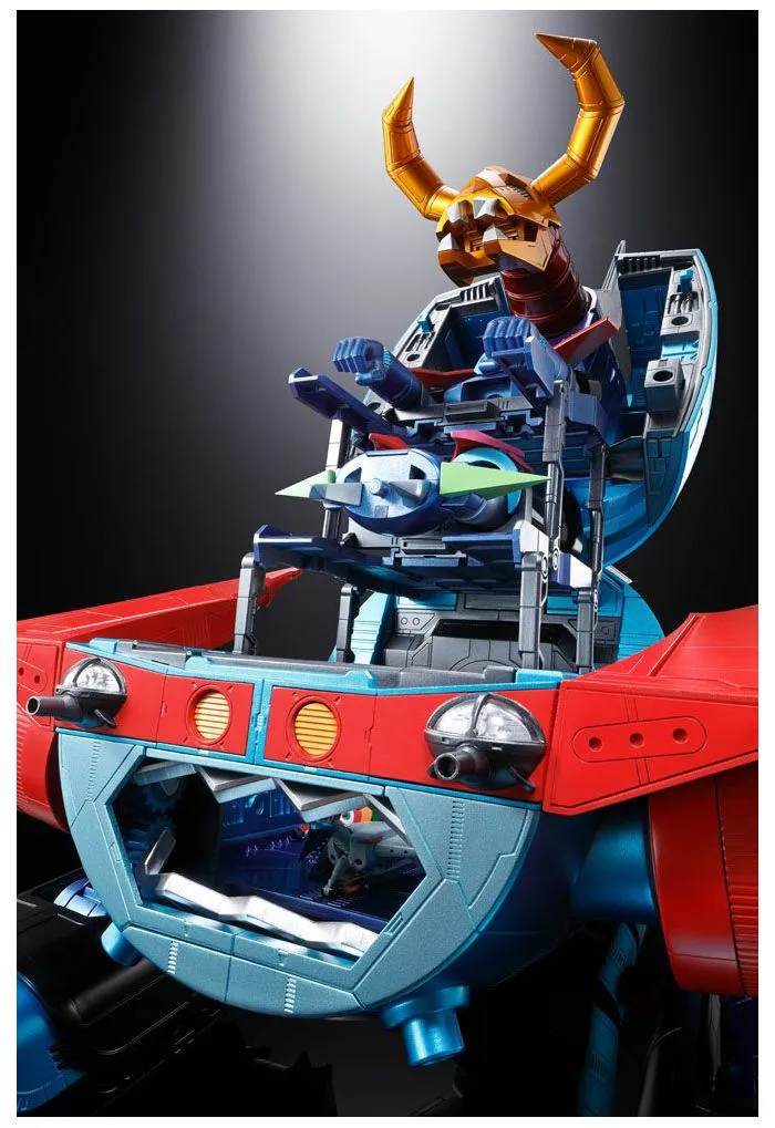 GAIKING - Legend of Daiku-Maryu - GX-100 Gaiking & Daiku Maryu Soul of Chogokin Diecast Action Figures