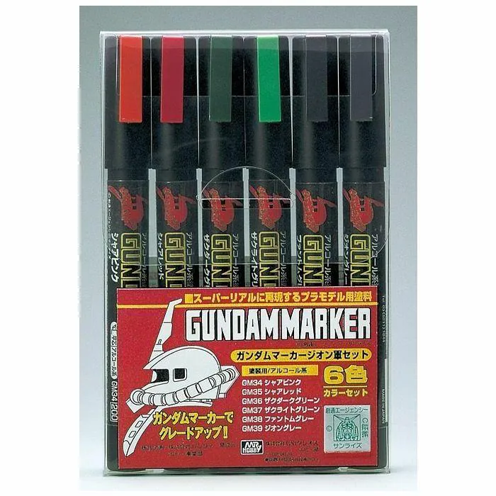 MODEL KIT ACCESSORI - Gundam Marker Zeon Set Renewal