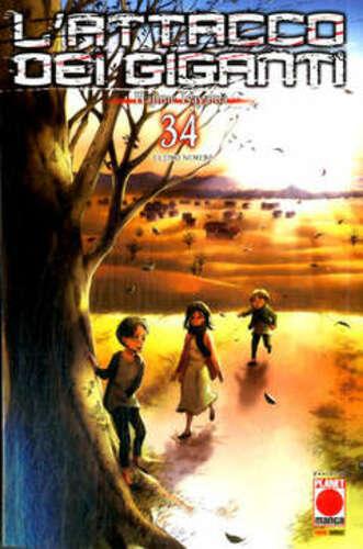 L'ATTACCO DEI GIGANTI 34 GENERATION MANGA 34
