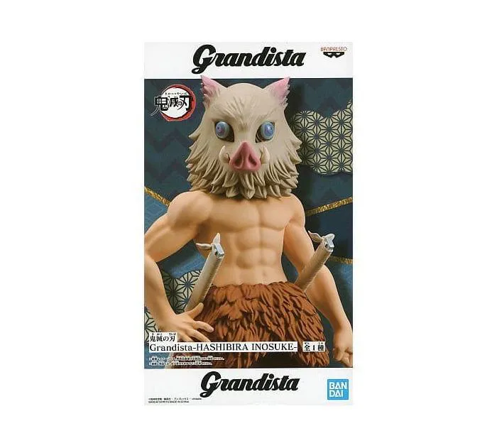DEMON SLAYER - KIMETSU NO YAIBA - Grandista Inosuke Hashibira DX Pvc Figure - Damaged Box
