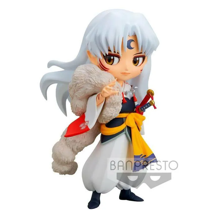 INUYASHA - Q Posket - Sesshomaru Ver. A Pvc Figure - Damaged Box