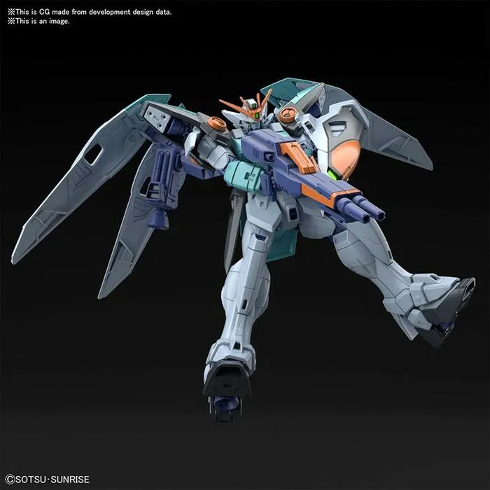 GUNDAM - 1/144 Wing Sky Zero Model Kit HGGBB # 09