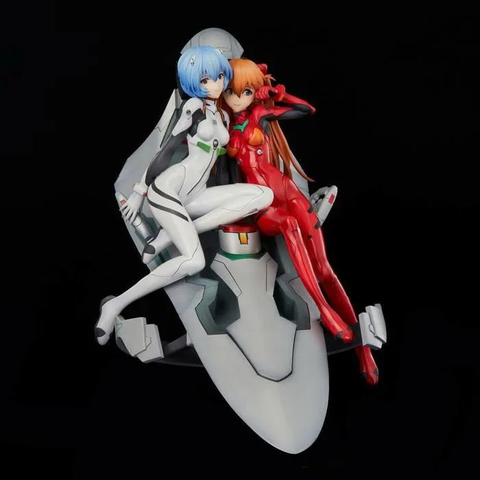 EVANGELION - Rei & Asuka Twinmore Object Pvc Figure