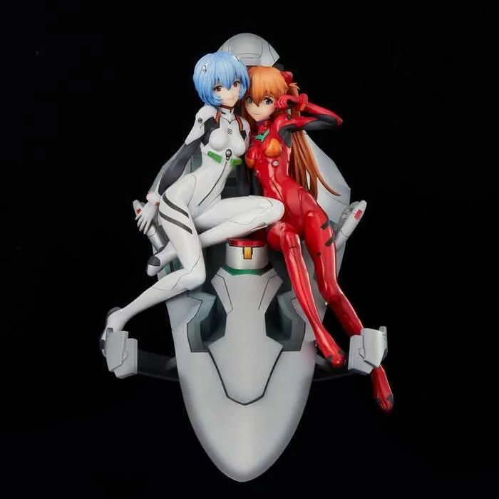 EVANGELION - Rei & Asuka Twinmore Object Pvc Figure
