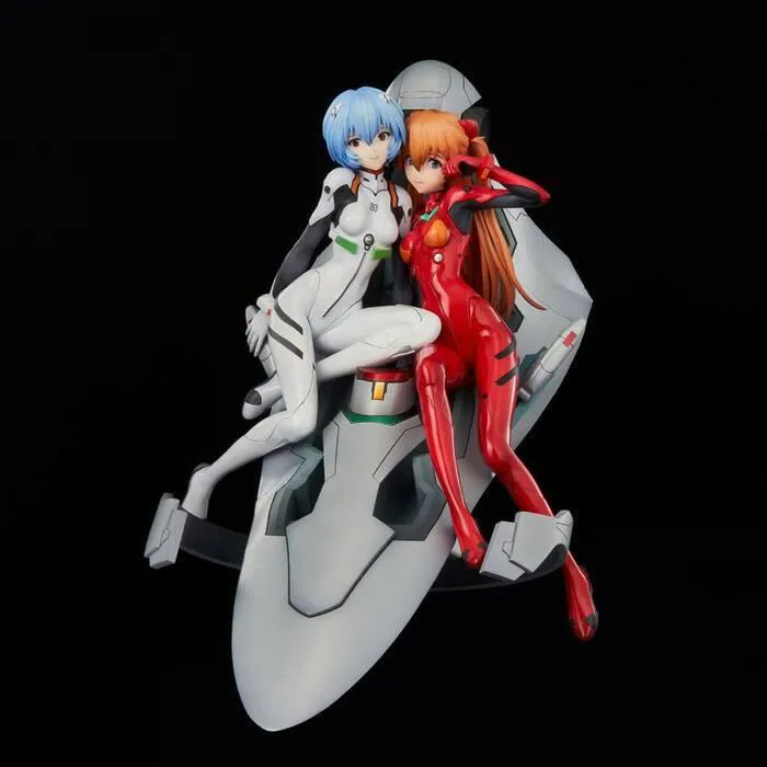 EVANGELION - Rei & Asuka Twinmore Object Pvc Figure