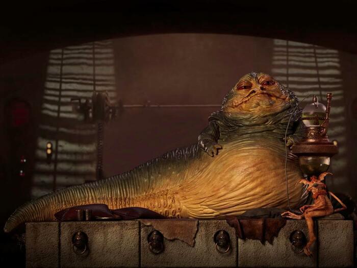 STAR WARS - Jabba The Hutt 1/10 Deluxe Art Scale Statue