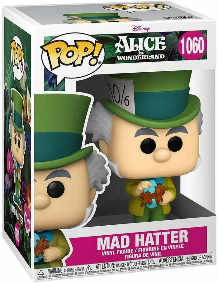 POP! Disney #1060 - Alice in Wonderland - Mad Hatter Vinyl Figure