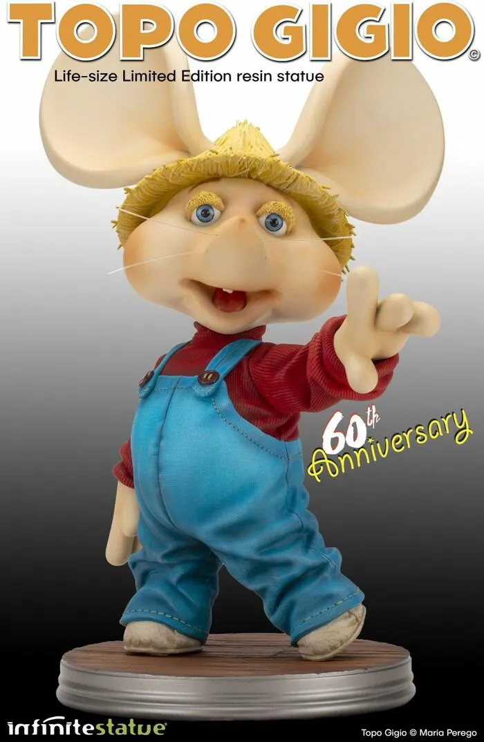 TOPO GIGIO - 1/1 Life-Size Statue