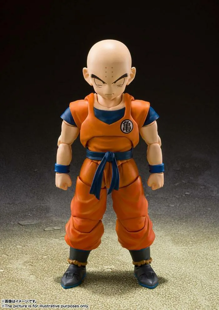 DRAGON BALL Z - Kuririn Krilin Crilin Earth's Strongest Man S.H. Figuarts Action Figure