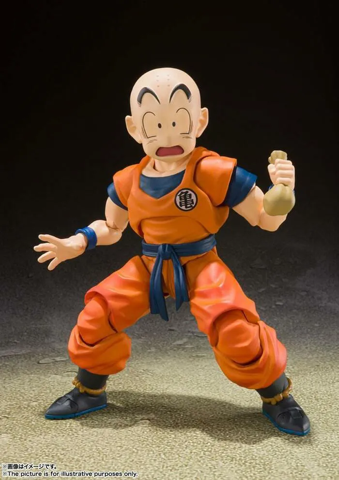 DRAGON BALL Z - Kuririn Krilin Crilin Earth's Strongest Man S.H. Figuarts Action Figure
