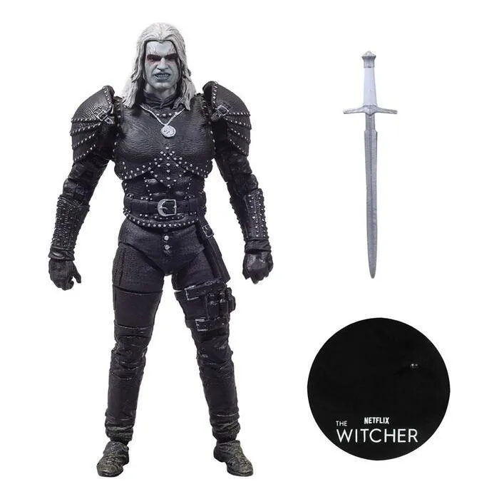 THE WITCHER - Netflix Season 2 - Geralt of Rivia Witcher Mode Action Figure