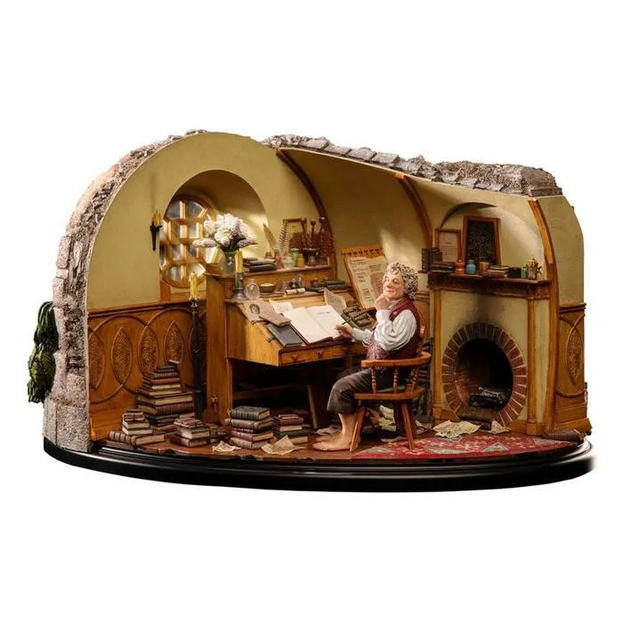 LORD OF THE RINGS - Bilbo Baggins in Bag End 1/6 Polystone Statue