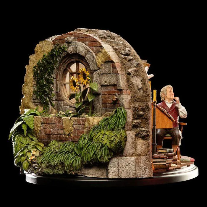 LORD OF THE RINGS - Bilbo Baggins in Bag End 1/6 Polystone Statue