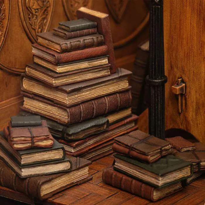 LORD OF THE RINGS - Bilbo Baggins in Bag End 1/6 Polystone Statue