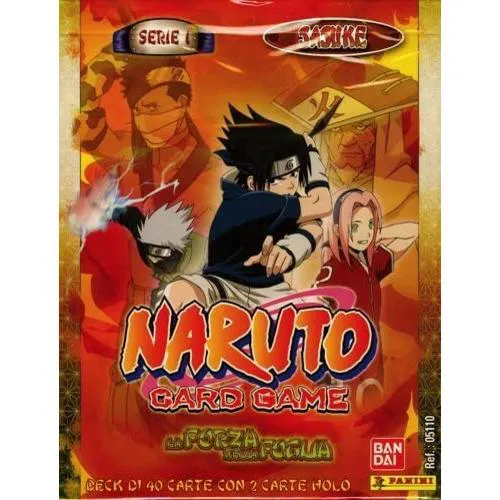 NARUTO - Card Game Serie 1 - La Forza della Foglia - Sasuke Deck Italiano