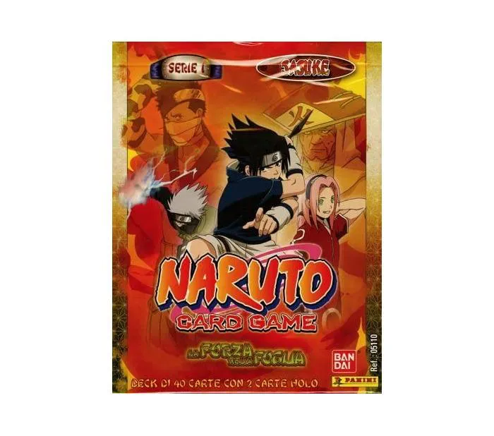 NARUTO - Card Game Serie 1 - La Forza della Foglia - Sasuke Deck Italiano