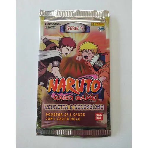 NARUTO - Card Game Serie 4 - Vendetta e Redenzione Booster Pack Italiano