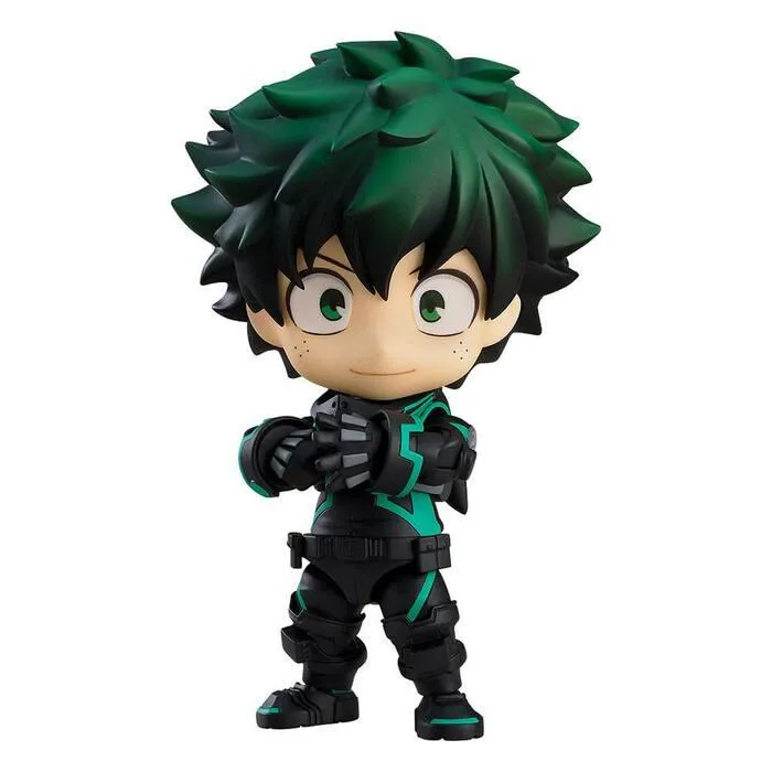 MY HERO ACADEMIA - World Heroes Mission - Izuku Midoriya Stealth Suit Nendoroid Action Figure # 1691