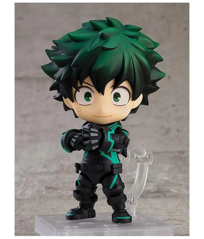 MY HERO ACADEMIA - World Heroes Mission - Izuku Midoriya Stealth Suit Nendoroid Action Figure # 1691
