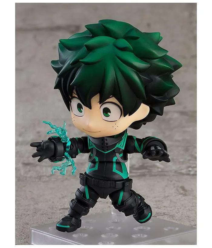 MY HERO ACADEMIA - World Heroes Mission - Izuku Midoriya Stealth Suit Nendoroid Action Figure # 1691