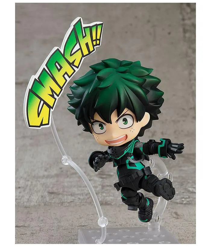 MY HERO ACADEMIA - World Heroes Mission - Izuku Midoriya Stealth Suit Nendoroid Action Figure # 1691
