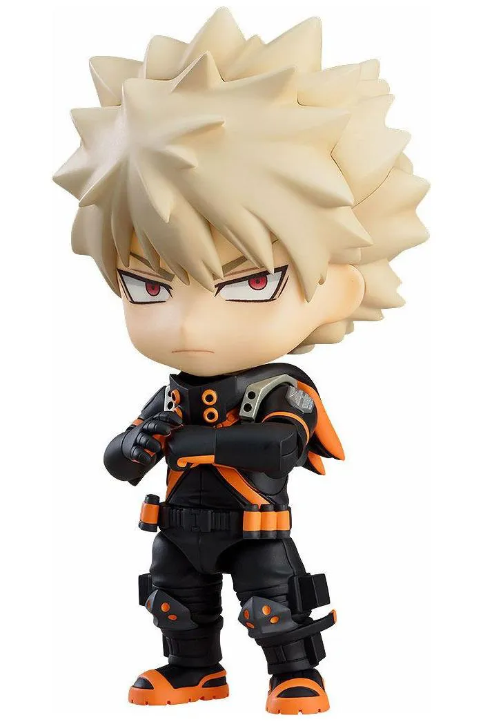 MY HERO ACADEMIA - World Heroes Mission - Katsuki Bakugo Stealth Suit Nendoroid Action Figure # 1692