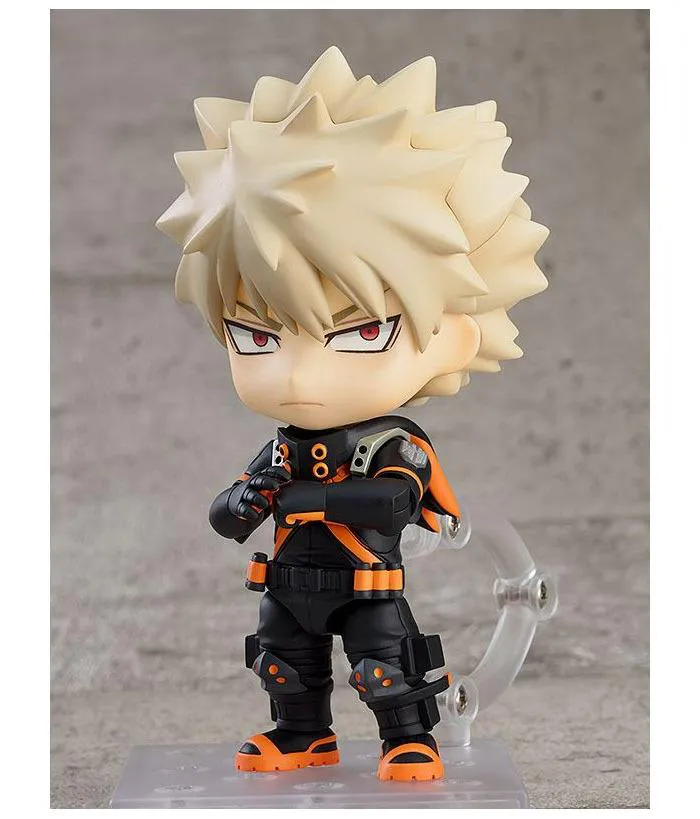 MY HERO ACADEMIA - World Heroes Mission - Katsuki Bakugo Stealth Suit Nendoroid Action Figure # 1692