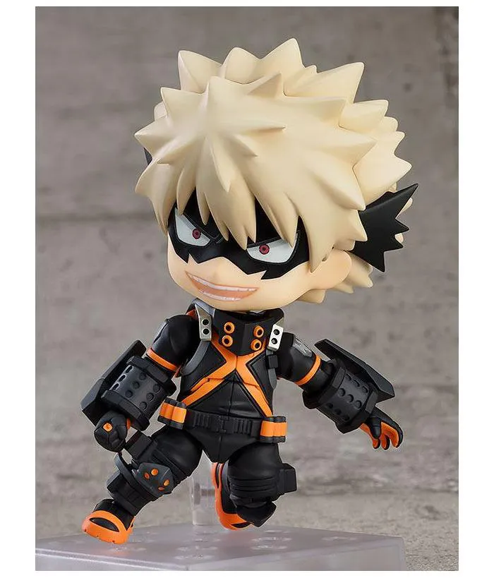 MY HERO ACADEMIA - World Heroes Mission - Katsuki Bakugo Stealth Suit Nendoroid Action Figure # 1692