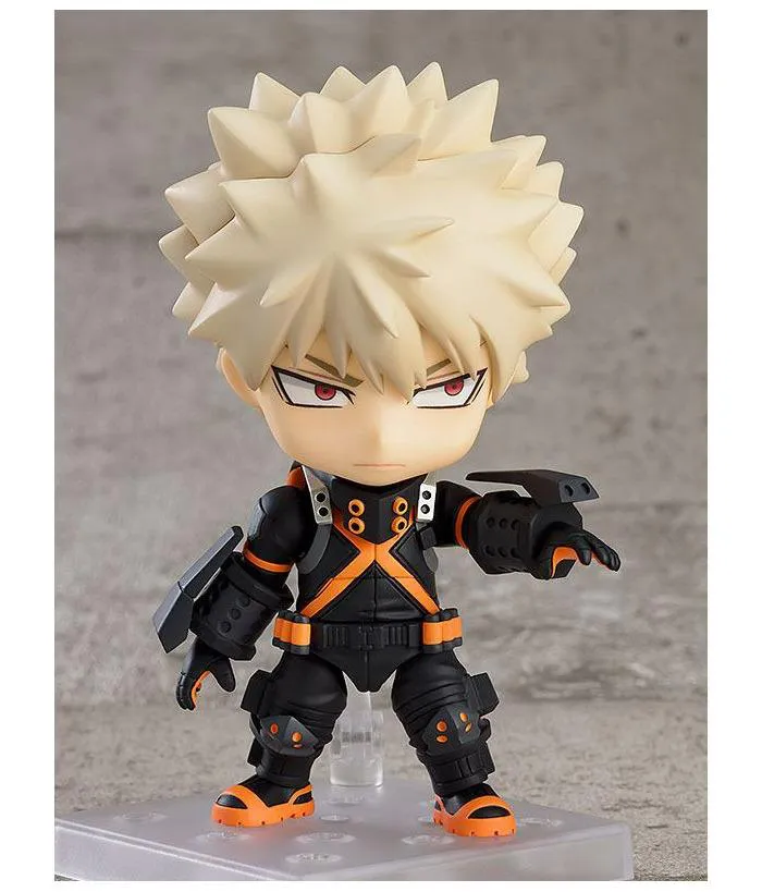 MY HERO ACADEMIA - World Heroes Mission - Katsuki Bakugo Stealth Suit Nendoroid Action Figure # 1692