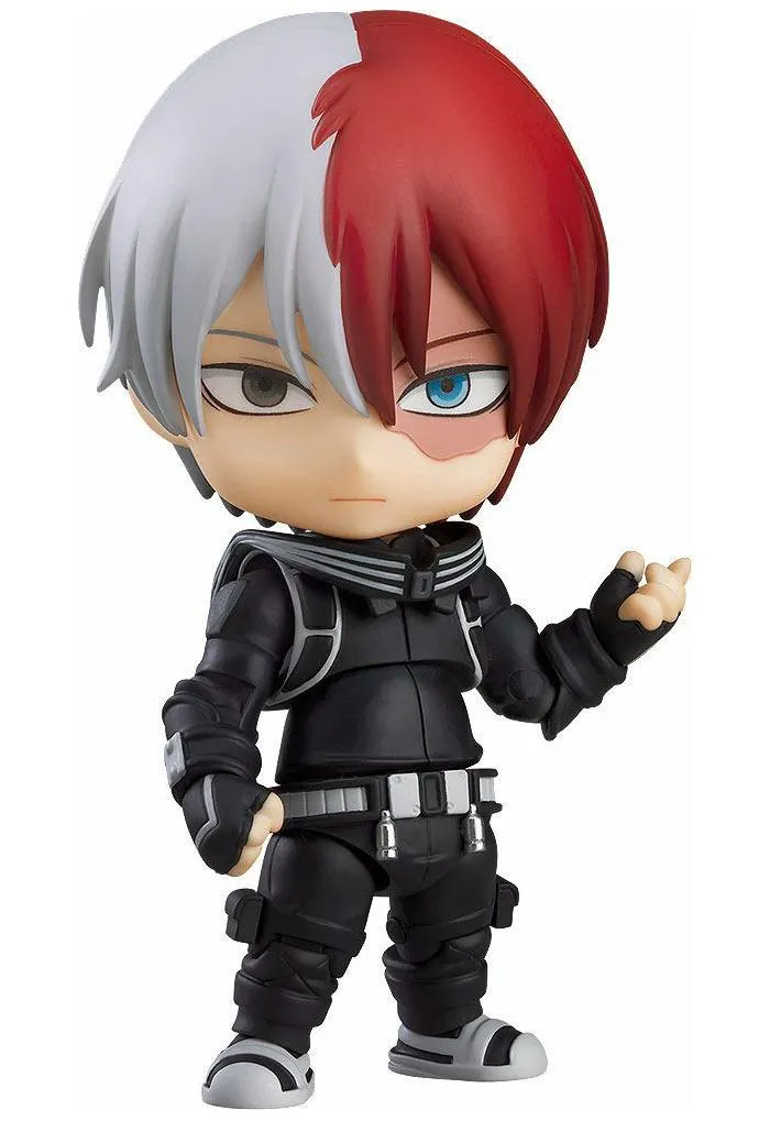 MY HERO ACADEMIA - World Heroes Mission - Shoto Todoroki Stealth Suit Nendoroid Action Figure # 1693