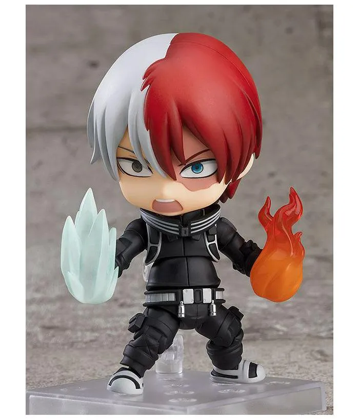 MY HERO ACADEMIA - World Heroes Mission - Shoto Todoroki Stealth Suit Nendoroid Action Figure # 1693