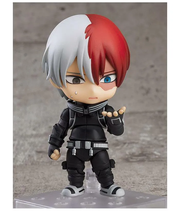 MY HERO ACADEMIA - World Heroes Mission - Shoto Todoroki Stealth Suit Nendoroid Action Figure # 1693