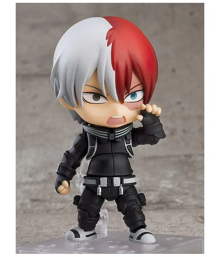 MY HERO ACADEMIA - World Heroes Mission - Shoto Todoroki Stealth Suit Nendoroid Action Figure # 1693