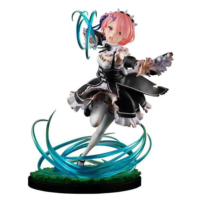 RE:ZERO Starting Life in Another World - Ram Battle with Roswaal Ver. 1/7 Pvc Figure