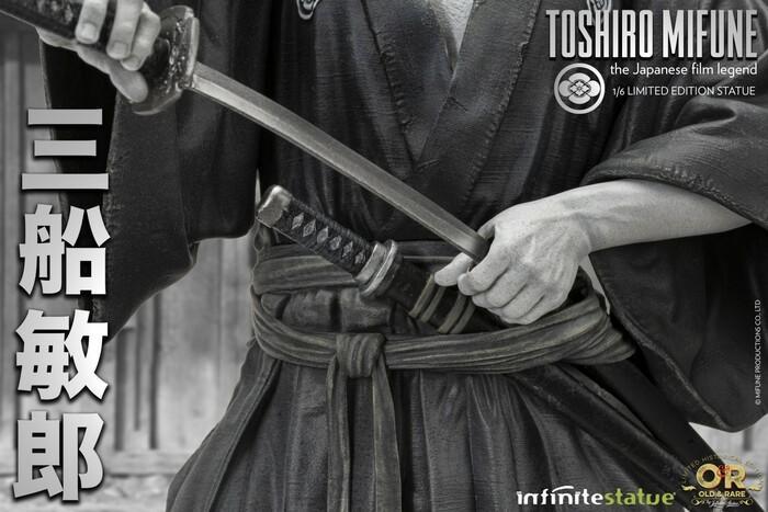 OLD & RARE - Toshiro Mifune 1/6 Polystone Statue