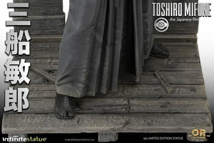 OLD & RARE - Toshiro Mifune 1/6 Polystone Statue