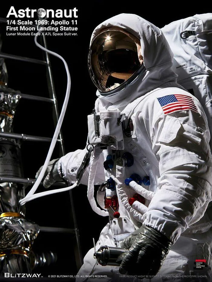APOLLO 11 - Astronaut LM-5 A7L Ver. The Real Superb Scale 1/4 Hybrid Statue