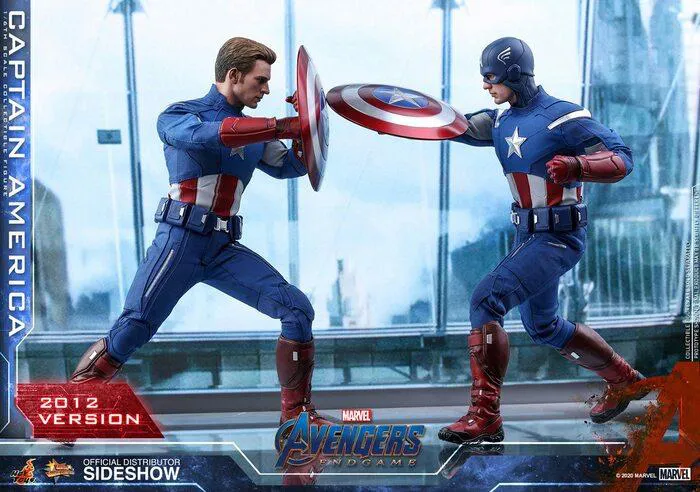 MARVEL - Avengers Endgame - Captain America 2012 Ver. 1/6 Action Figure 12" MMS563