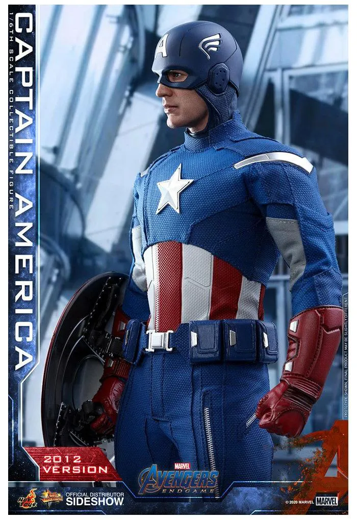 MARVEL - Avengers Endgame - Captain America 2012 Ver. 1/6 Action Figure 12" MMS563