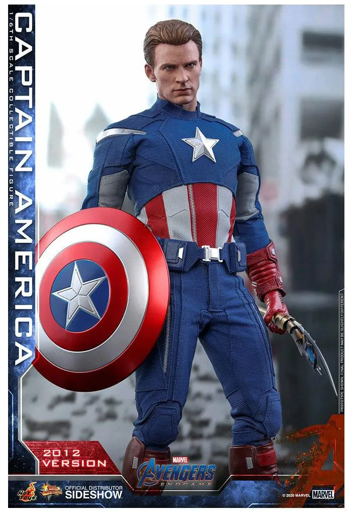 MARVEL - Avengers Endgame - Captain America 2012 Ver. 1/6 Action Figure 12" MMS563