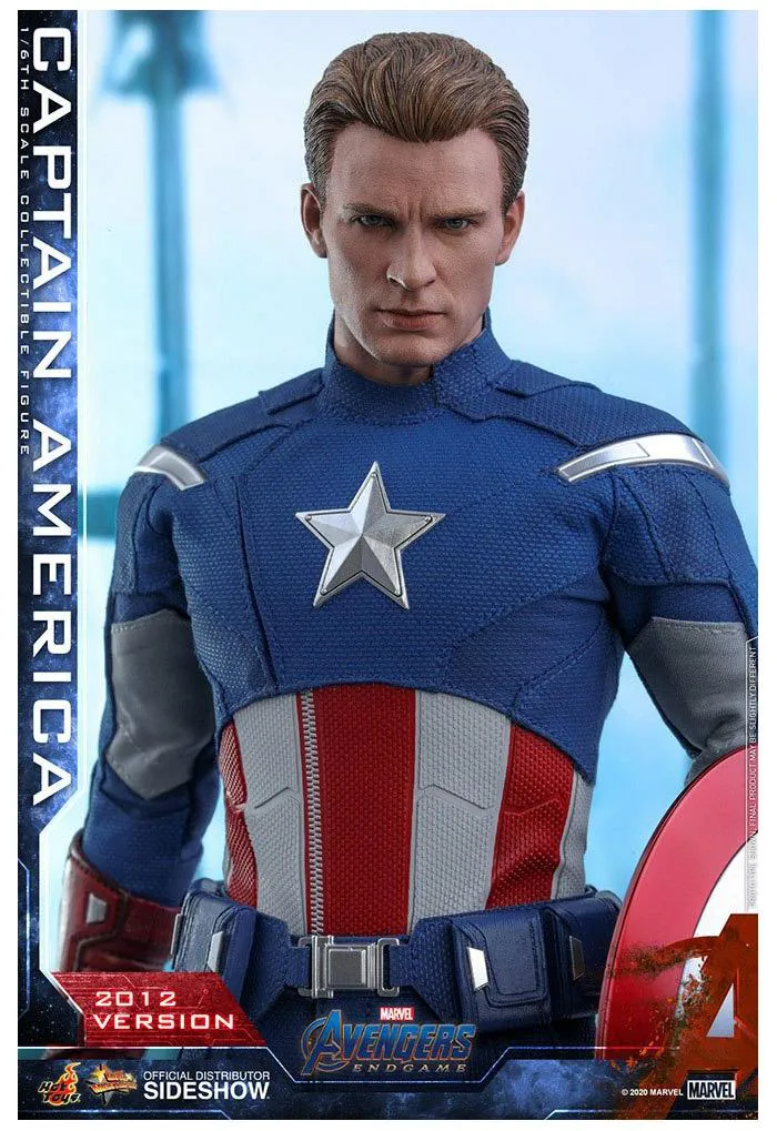 MARVEL - Avengers Endgame - Captain America 2012 Ver. 1/6 Action Figure 12" MMS563
