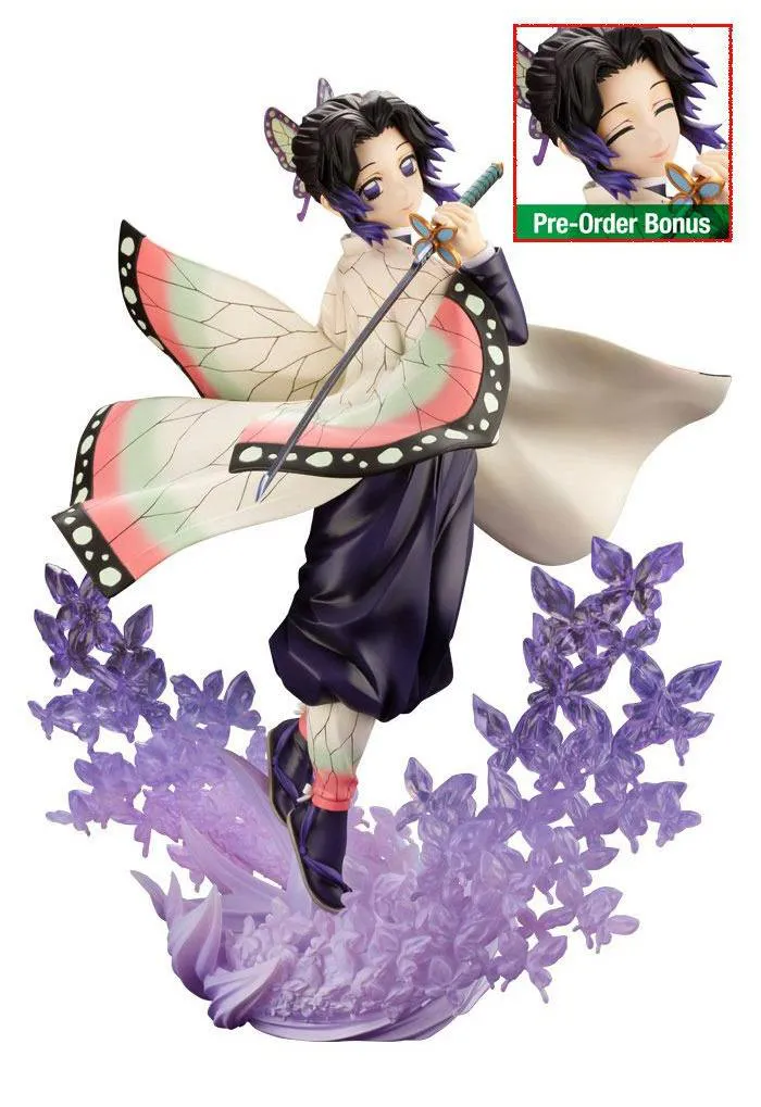 DEMON SLAYER - KIMETSU NO YAIBA - Shinobu Kocho ArtFX J 1/8 Pvc Figure Bonus Edition