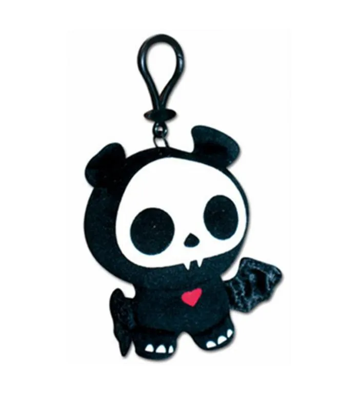 SKELANIMALS - Diego Bat Clip-on Plush